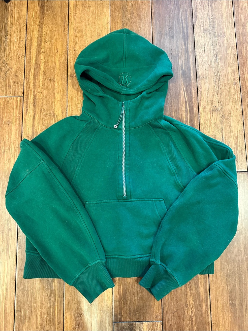 Lululemon Oversized Scuba Hoodie - everglade green size XS/S